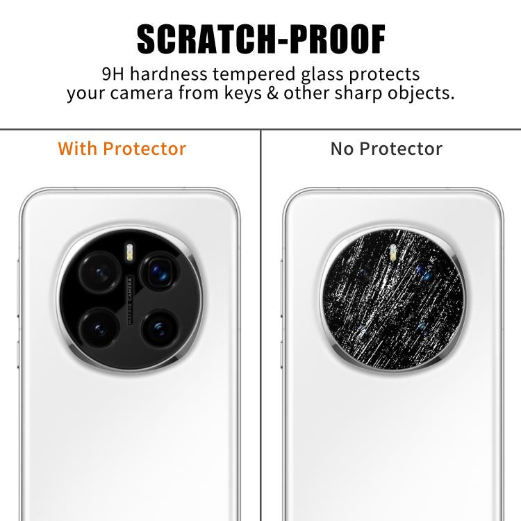 For Honor Magic7 Pro Kalebol Silk-Screened HD Anti-Fingerprint AR Integrated Camera Lens Tempered Glass Film