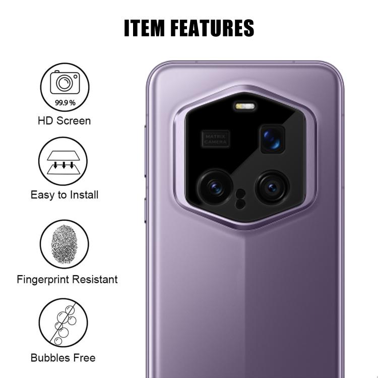 For Honor Magic7 RSR Porsche Design Kalebol Silk-Screened HD Anti-Fingerprint AR Integrated Camera Lens Tempered Glass Film