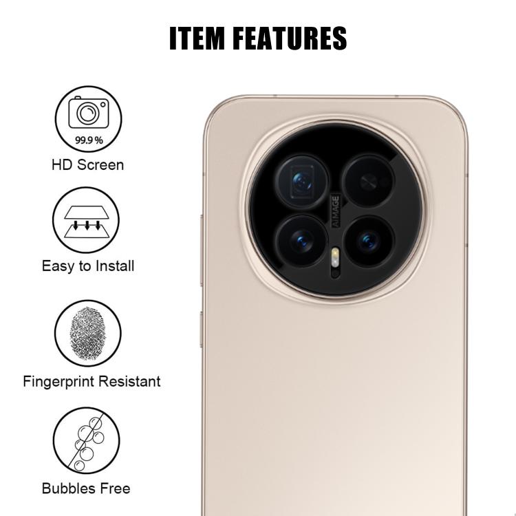 For Honor Magic8 Kalebol Silk-Screened HD Anti-Fingerprint AR Integrated Camera Lens Tempered Glass Film