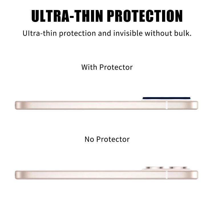 For Honor 600 Lite Global  Kalebol Silk-Screened HD Anti-Fingerprint AR Integrated Camera Lens Tempered Glass Film