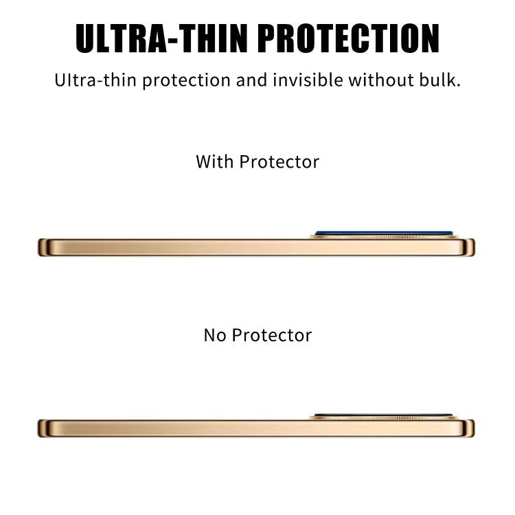 For Honor X9d / Magic8 Lite Kalebol Transparent HD Anti-Fingerprint AR Integrated Camera Lens Tempered Glass Film