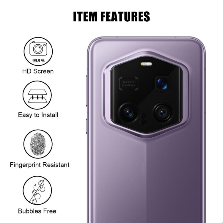 For Honor Magic7 RSR Porsche Design Kalebol Transparent HD Anti-Fingerprint AR Integrated Camera Lens Tempered Glass Film