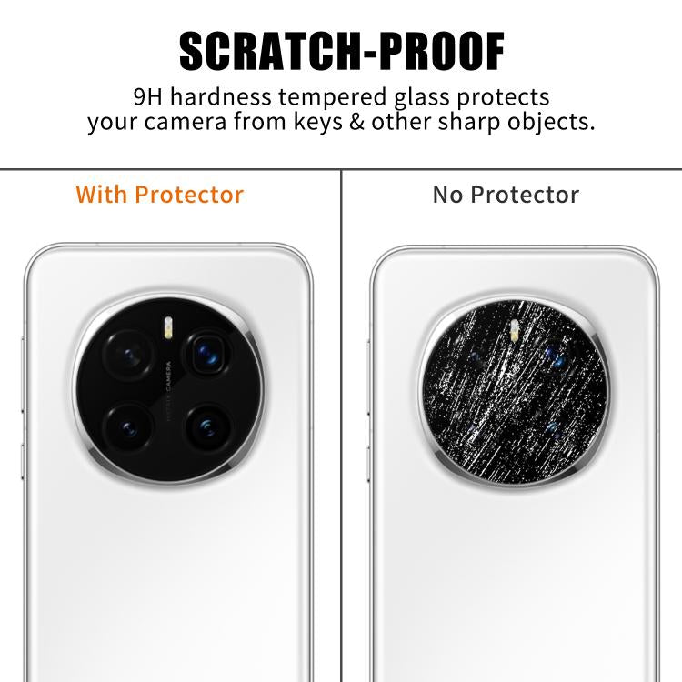 For Honor Magic7 Pro Kalebol Transparent HD Anti-Fingerprint AR Integrated Camera Lens Tempered Glass Film