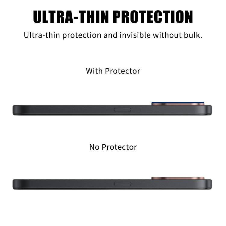 For Honor X6c Kalebol Transparent HD Anti-Fingerprint AR Integrated Camera Lens Tempered Glass Film
