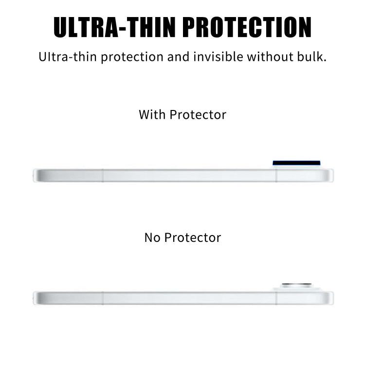 For Honor 500 Global 155.8mm Kalebol Transparent HD Anti-Fingerprint AR Integrated Camera Lens Tempered Glass Film