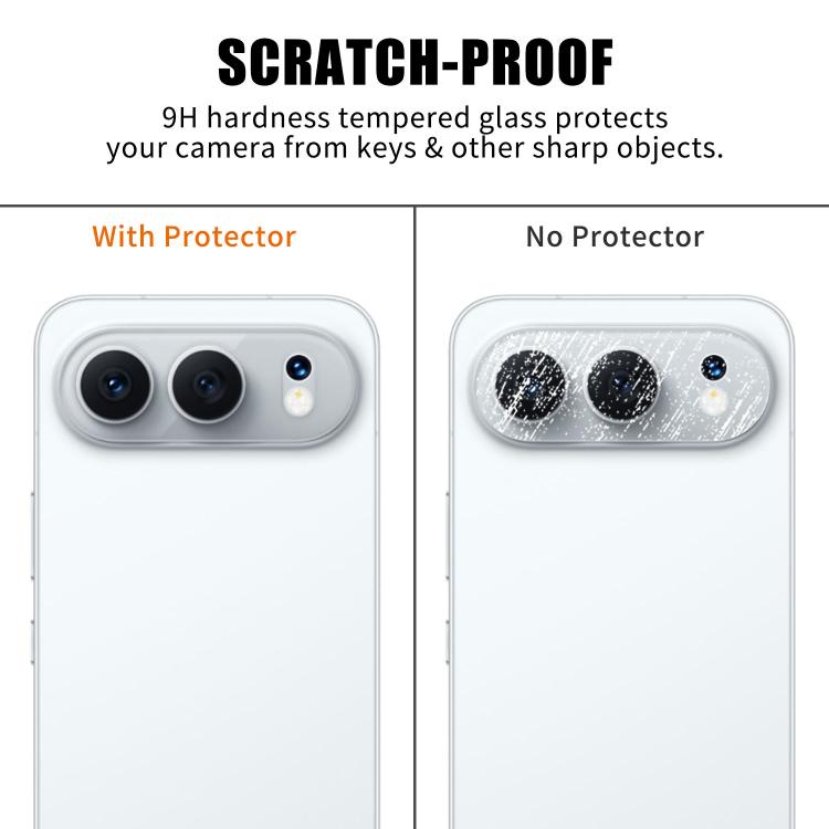 For Honor 500 Global 155.8mm Kalebol Transparent HD Anti-Fingerprint AR Integrated Camera Lens Tempered Glass Film