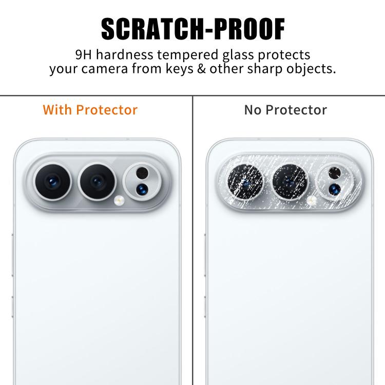 For Honor 500 Pro Global 155.8mm Kalebol Transparent HD Anti-Fingerprint AR Integrated Camera Lens Tempered Glass Film