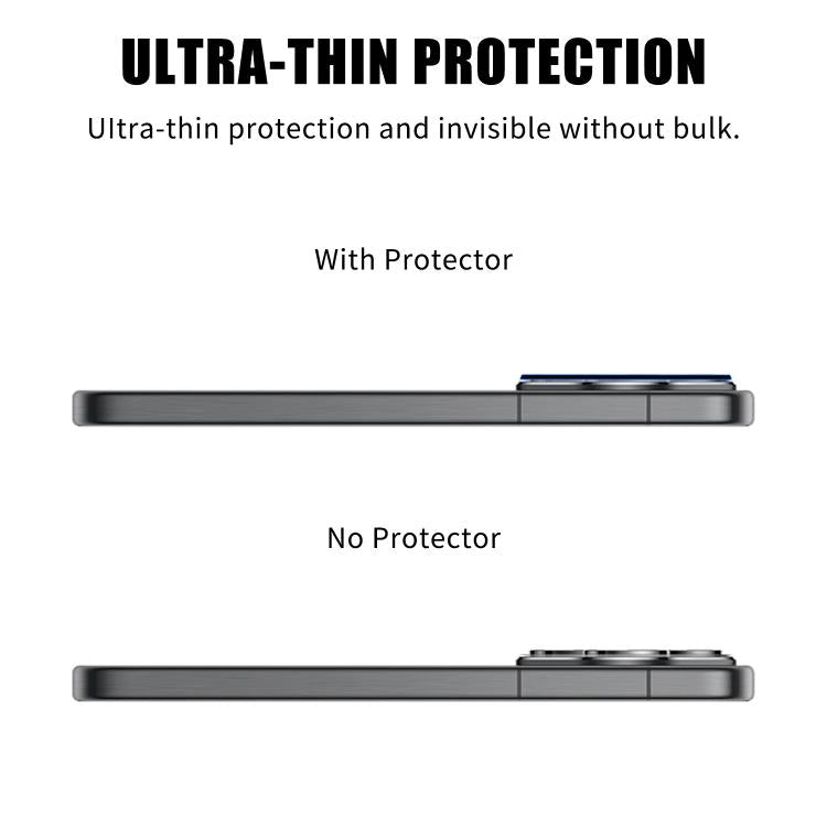 For Huawei Pura 80 Kalebol Silk-Screened HD Anti-Fingerprint AR Integrated Camera Lens Tempered Glass Film