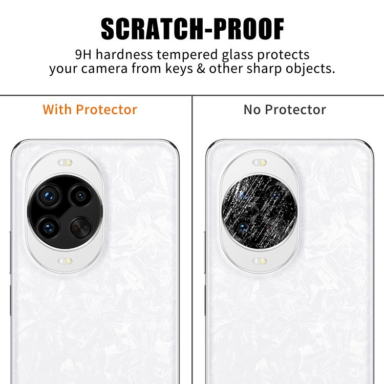 For Huawei nova 14 Pro Kalebol Silk-Screened HD Anti-Fingerprint AR Integrated Camera Lens Tempered Glass Film