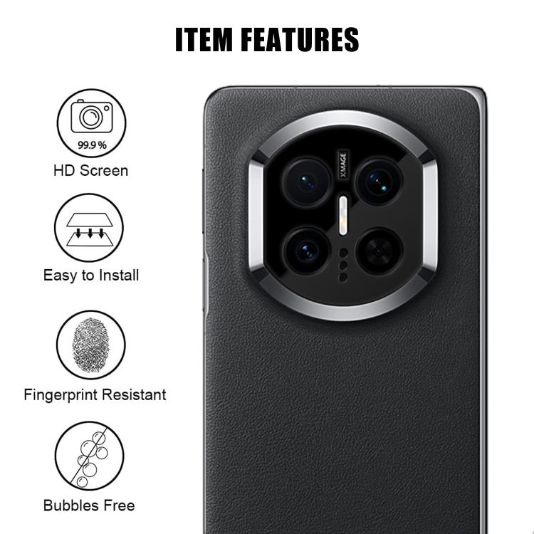 For Huawei Mate X7 Kalebol Silk-Screened HD Anti-Fingerprint AR Integrated Camera Lens Tempered Glass Film