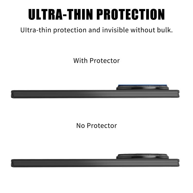 For Huawei Mate X7 Kalebol Silk-Screened HD Anti-Fingerprint AR Integrated Camera Lens Tempered Glass Film