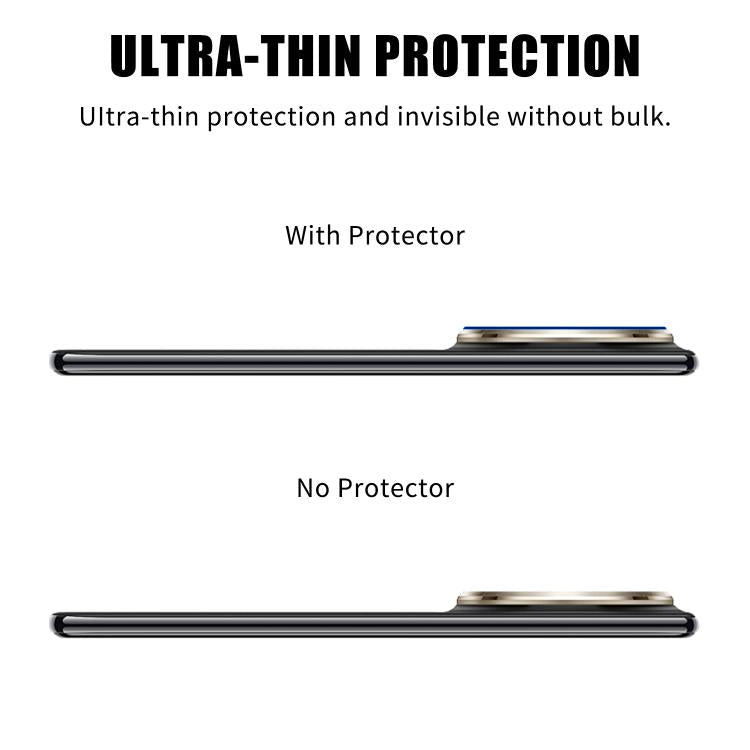 For Huawei Mate 70 Air Kalebol Silk-Screened HD Anti-Fingerprint AR Integrated Camera Lens Tempered Glass Film