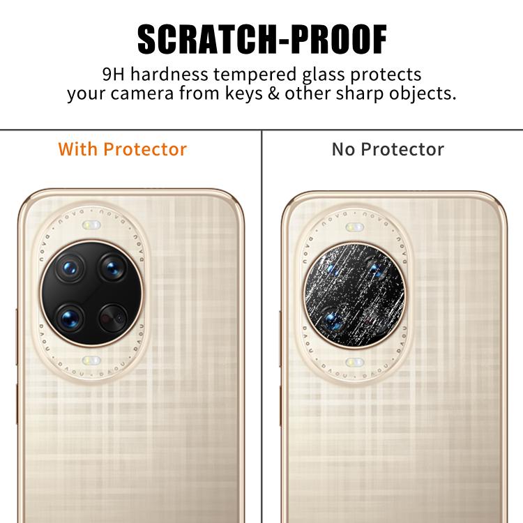 For Huawei nova 14 Ultra Kalebol Transparent HD Anti-Fingerprint AR Integrated Camera Lens Tempered Glass Film