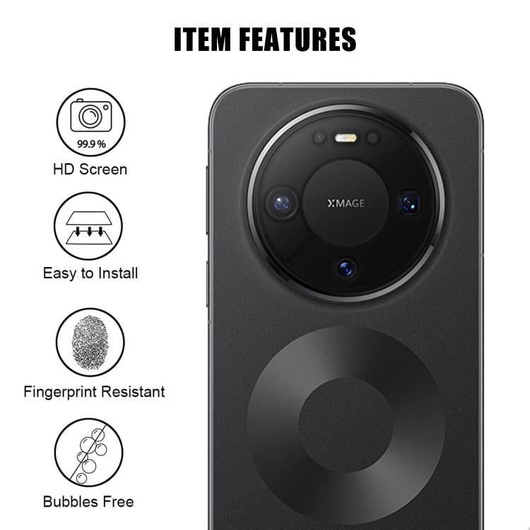 For Huawei Mate 80 / Mate 80 Pro Kalebol Transparent HD Anti-Fingerprint AR Integrated Camera Lens Tempered Glass Film