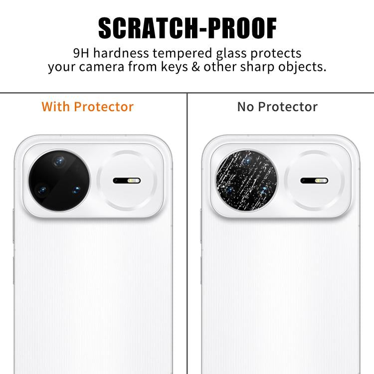 For Huawei nova 15 Pro Kalebol Transparent HD Anti-Fingerprint AR Integrated Camera Lens Tempered Glass Film