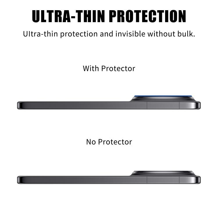 For Huawei Mate 80 Pro Max Kalebol Transparent HD Anti-Fingerprint AR Integrated Camera Lens Tempered Glass Film