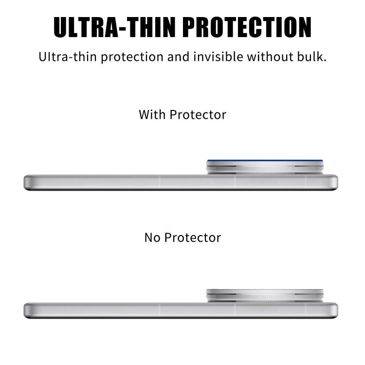 For vivo X200 Ultra Kalebol Silk-Screened HD Anti-Fingerprint AR Integrated Camera Lens Tempered Glass Film