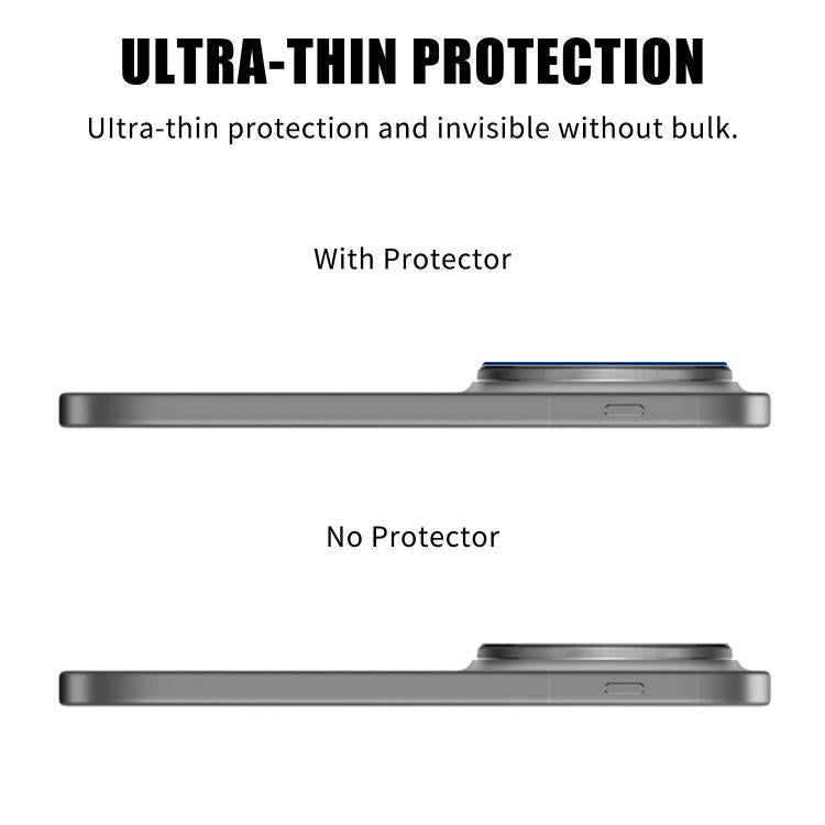 For vivo X300 Pro Kalebol Silk-Screened HD Anti-Fingerprint AR Integrated Camera Lens Tempered Glass Film