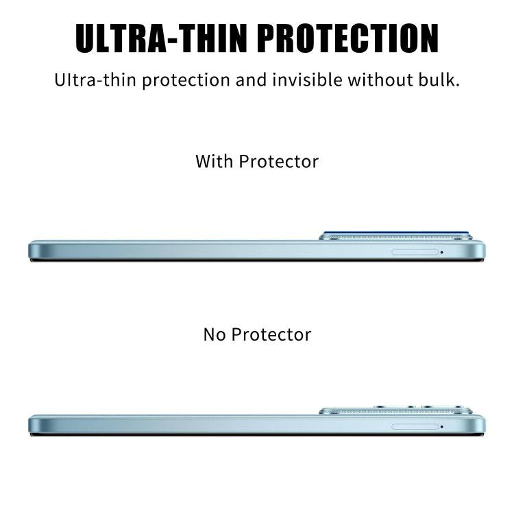 For vivo Y29 4G / T4x Kalebol Silk-Screened HD Anti-Fingerprint AR Integrated Camera Lens Tempered Glass Film