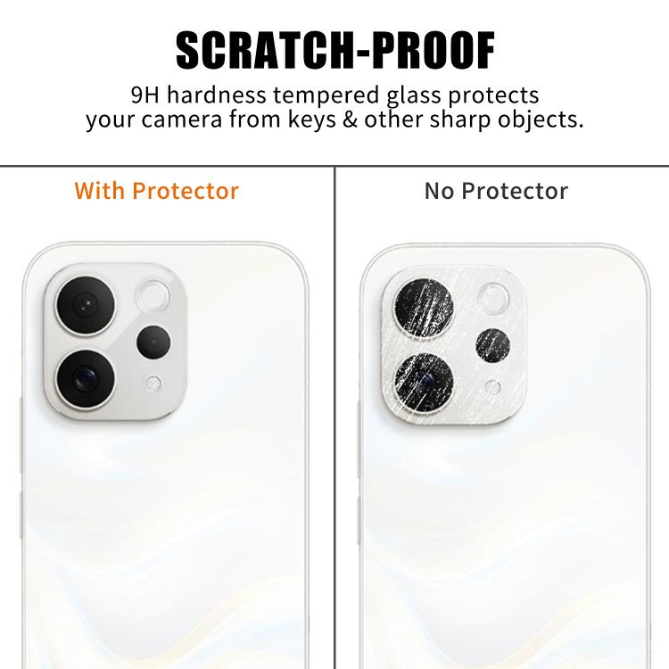 For vivo S50 5G Kalebol Transparent HD Anti-Fingerprint AR Integrated Camera Lens Tempered Glass Film