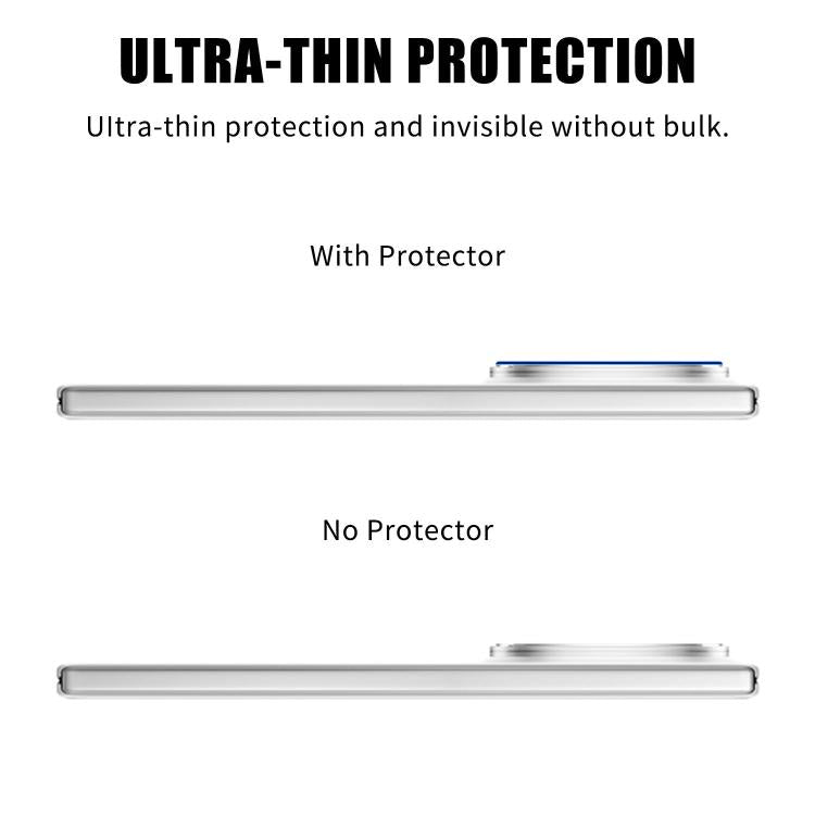 For vivo X Fold5 Kalebol Transparent HD Anti-Fingerprint AR Integrated Camera Lens Tempered Glass Film