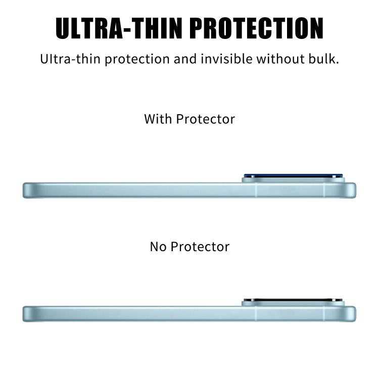 For vivo S30 Pro mini Kalebol Transparent HD Anti-Fingerprint AR Integrated Camera Lens Tempered Glass Film
