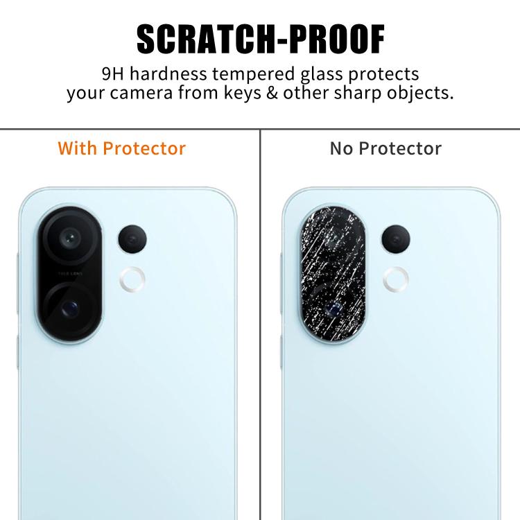 For vivo S30 Pro mini Kalebol Transparent HD Anti-Fingerprint AR Integrated Camera Lens Tempered Glass Film