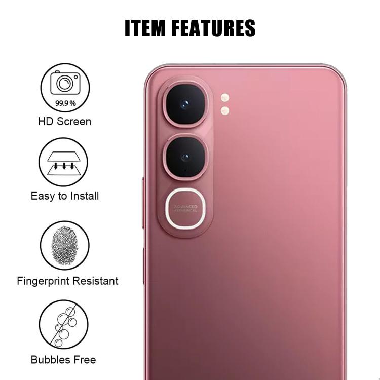 For vivo Y31 5G 2025 Kalebol Transparent HD Anti-Fingerprint AR Integrated Camera Lens Tempered Glass Film