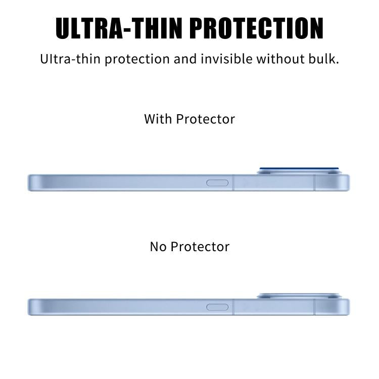For vivo iQOO Z11 Turbo Kalebol Transparent HD Anti-Fingerprint AR Integrated Camera Lens Tempered Glass Film