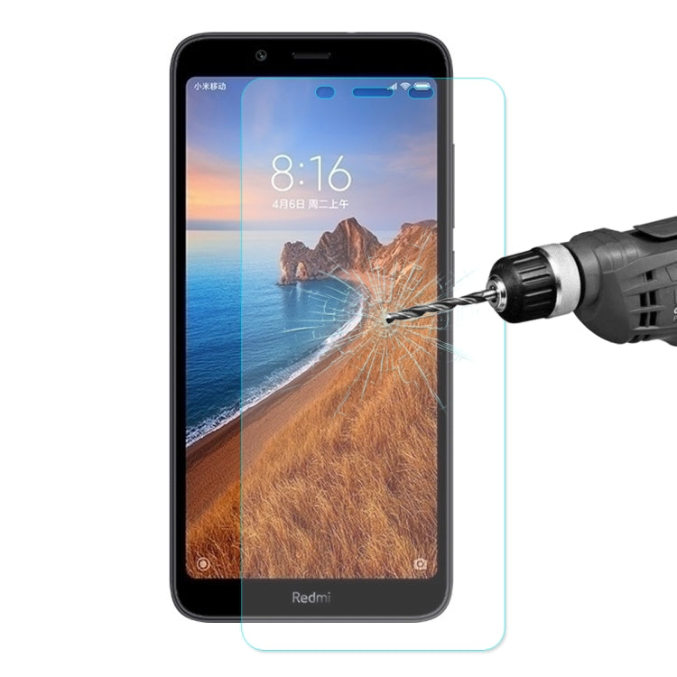 ENKAY Hat-prince 0.26mm 9H 2.5D Curved Edge Tempered Glass Film for XIAOMI REDMI 7A
