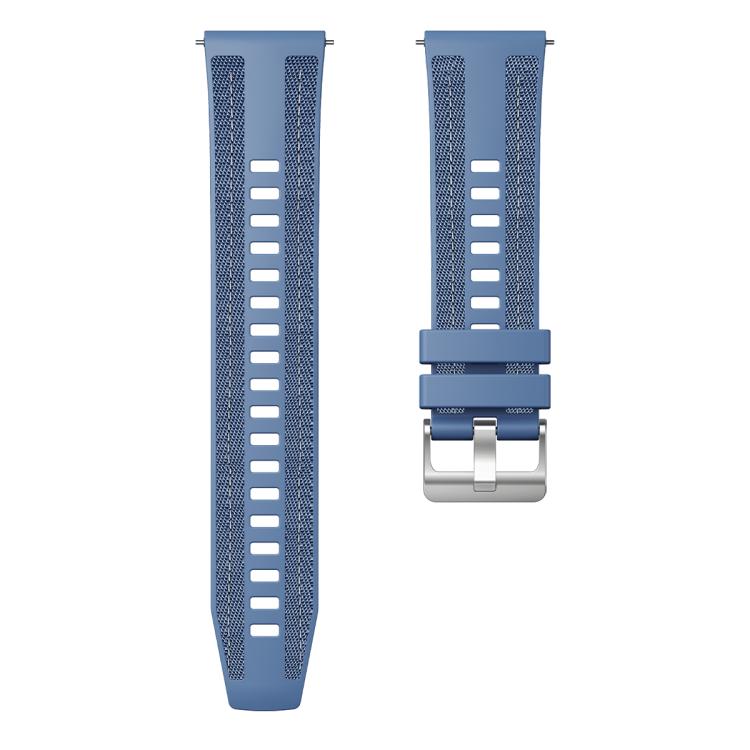 For Amazfit Active Max Composite Weave Nylon Silicone Watch Band