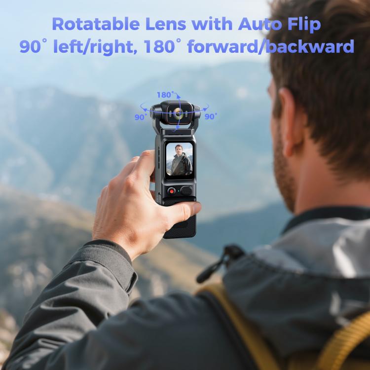 L18 Outdoor Recording Gyroscope Stabilization Camera 1.69 Inch Touch Screen 4K Wireless Action Camera