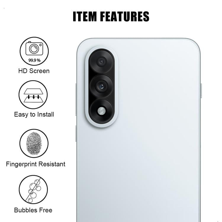 For OnePlus Nord 5 Kalebol Silk-Screened HD Anti-Fingerprint AR Integrated Camera Lens Tempered Glass Film