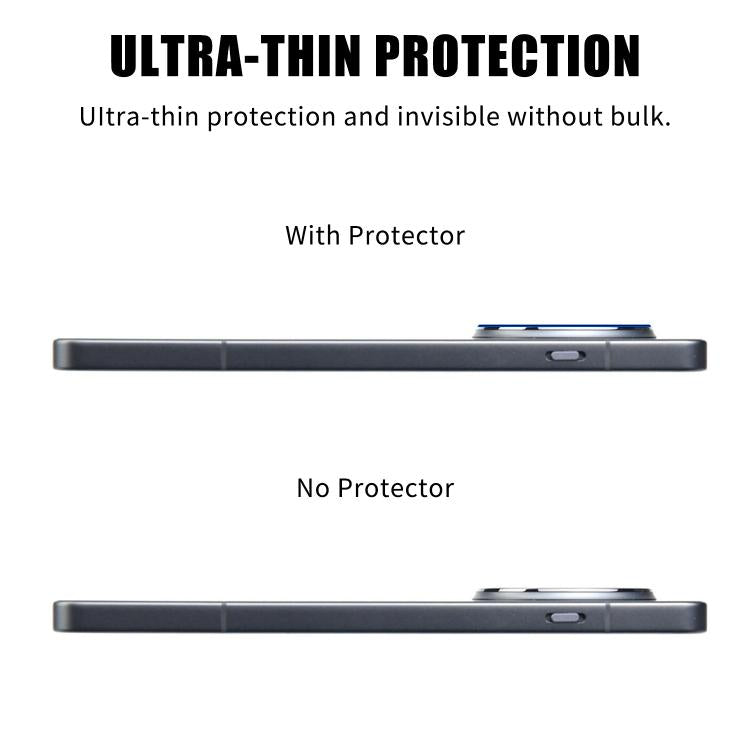For OnePlus Ace 5 Kalebol Silk-Screened HD Anti-Fingerprint AR Integrated Camera Lens Tempered Glass Film