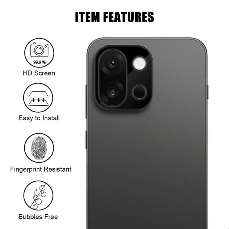 For OnePlus 13s Kalebol Silk-Screened HD Anti-Fingerprint AR Integrated Camera Lens Tempered Glass Film