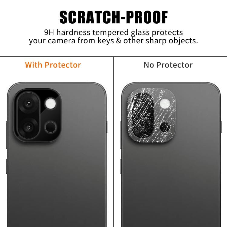 For OnePlus 13s Kalebol Silk-Screened HD Anti-Fingerprint AR Integrated Camera Lens Tempered Glass Film