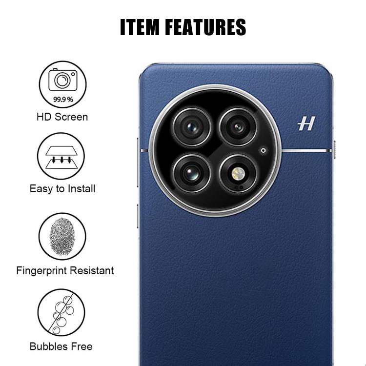 For OnePlus 13 Kalebol Silk-Screened HD Anti-Fingerprint AR Integrated Camera Lens Tempered Glass Film