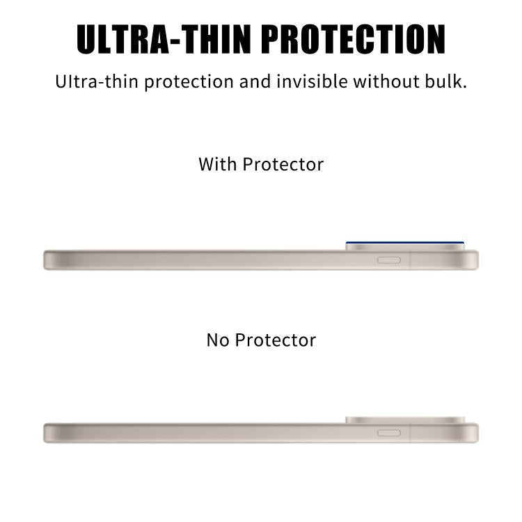 For OnePlus 15 Kalebol Transparent HD Anti-Fingerprint AR Integrated Camera Lens Tempered Glass Film