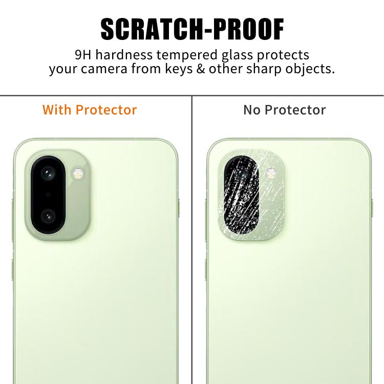 For OnePlus Ace 6T Kalebol Transparent HD Anti-Fingerprint AR Integrated Camera Lens Tempered Glass Film