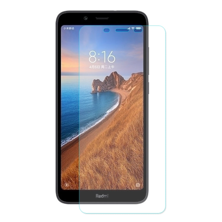 ENKAY Hat-prince 0.26mm 9H 2.5D Curved Edge Tempered Glass Film for XIAOMI REDMI 7A