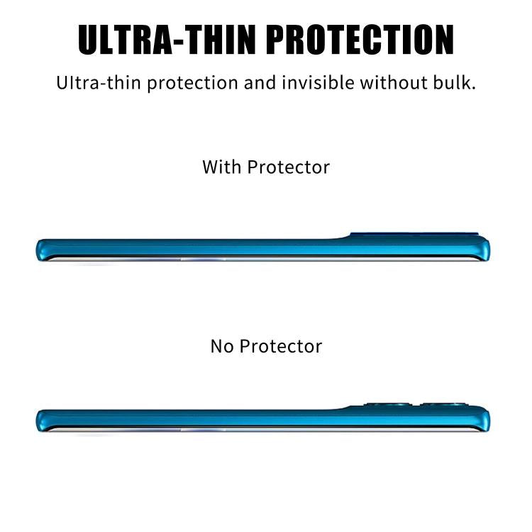For Motorola Moto G96 Kalebol Silk-Screened HD Anti-Fingerprint AR Integrated Camera Lens Tempered Glass Film
