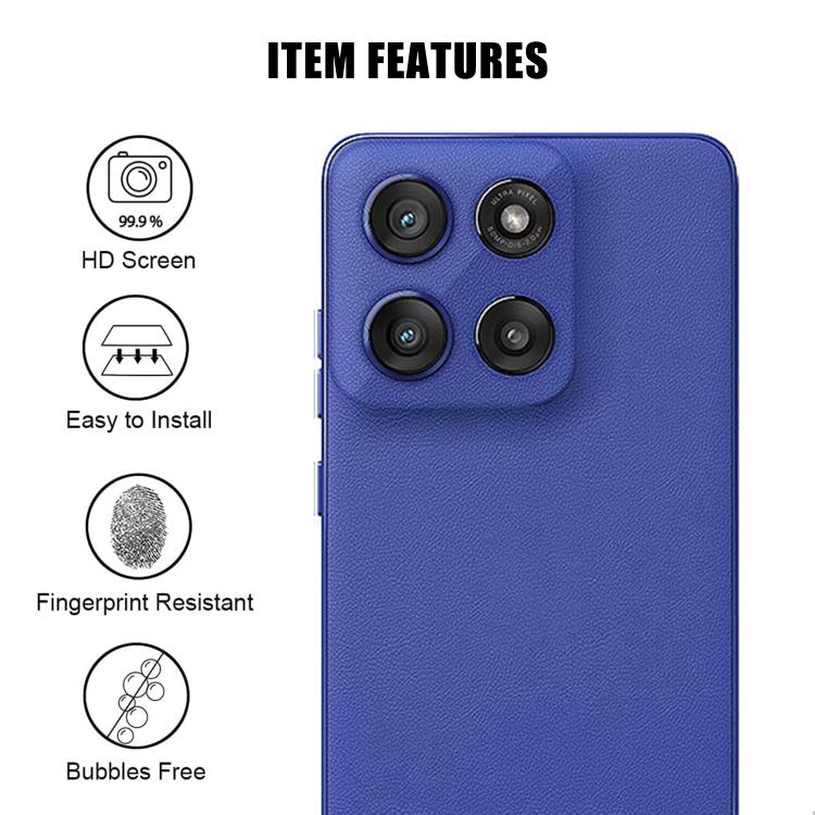 For Motorola Moto G Stylus 5G 2025 Kalebol Transparent HD Anti-Fingerprint AR Integrated Camera Lens Tempered Glass Film