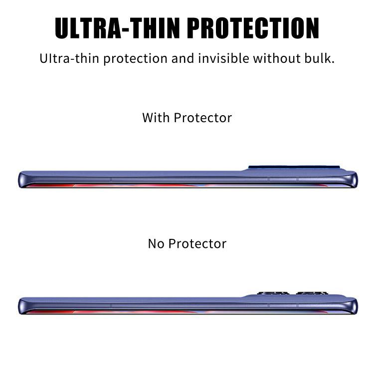 For Motorola Edge 50 Pro Kalebol Transparent HD Anti-Fingerprint AR Integrated Camera Lens Tempered Glass Film