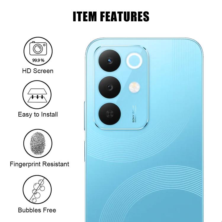 For Realme 15x / C85 / C85 Pro Kalebol Transparent HD Anti-Fingerprint AR Integrated Camera Lens Tempered Glass Film