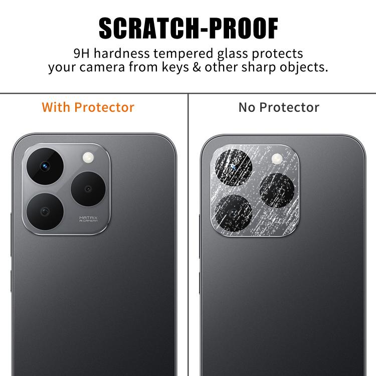 For Realme 15T Kalebol Transparent HD Anti-Fingerprint AR Integrated Camera Lens Tempered Glass Film