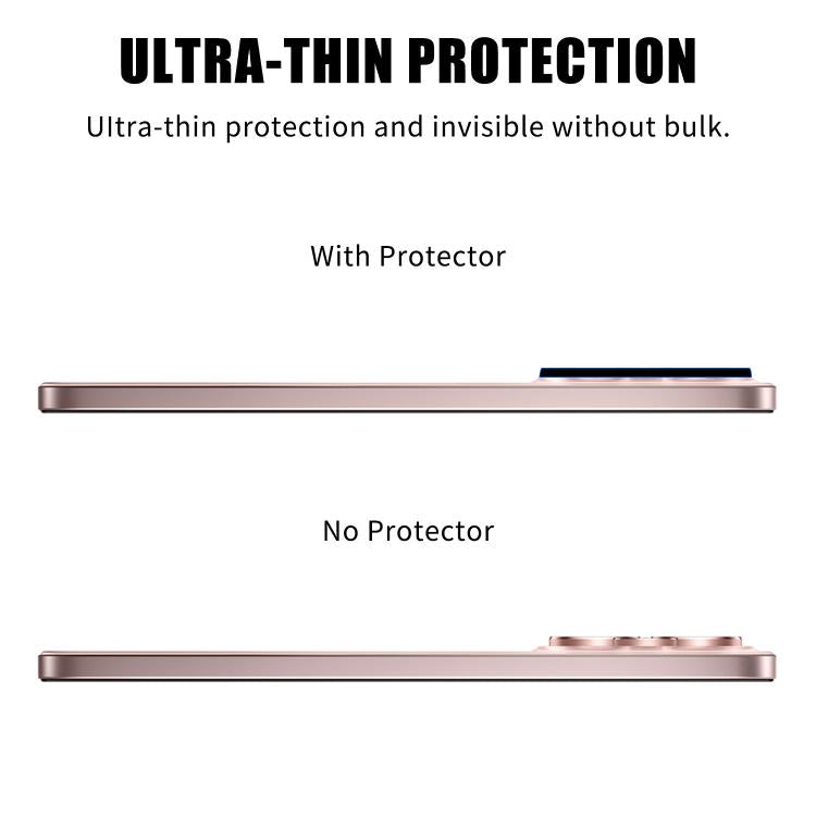 For Realme 15 Kalebol Transparent HD Anti-Fingerprint AR Integrated Camera Lens Tempered Glass Film