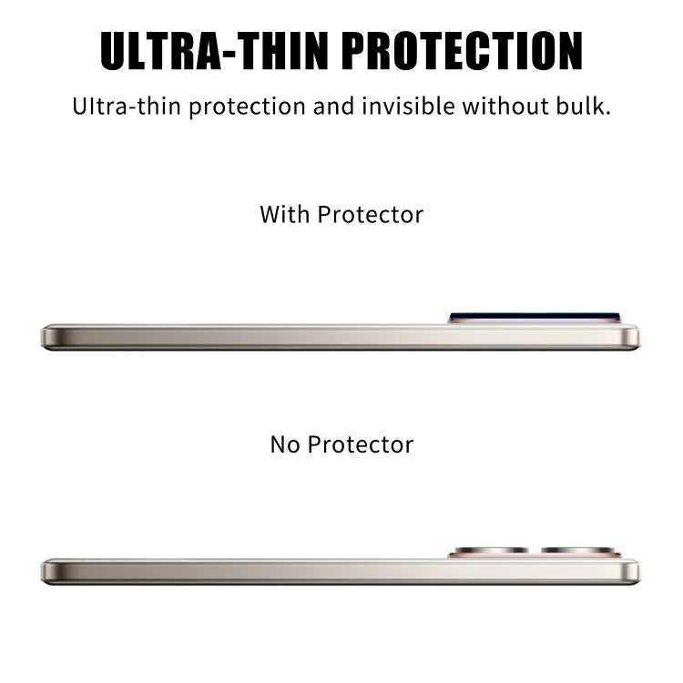 For Realme P3 Ultra Kalebol Transparent HD Anti-Fingerprint AR Integrated Camera Lens Tempered Glass Film