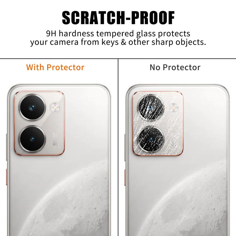 For Realme P3 Ultra Kalebol Transparent HD Anti-Fingerprint AR Integrated Camera Lens Tempered Glass Film