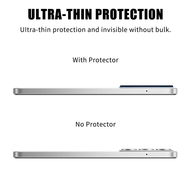For Realme P3x Kalebol Transparent HD Anti-Fingerprint AR Integrated Camera Lens Tempered Glass Film