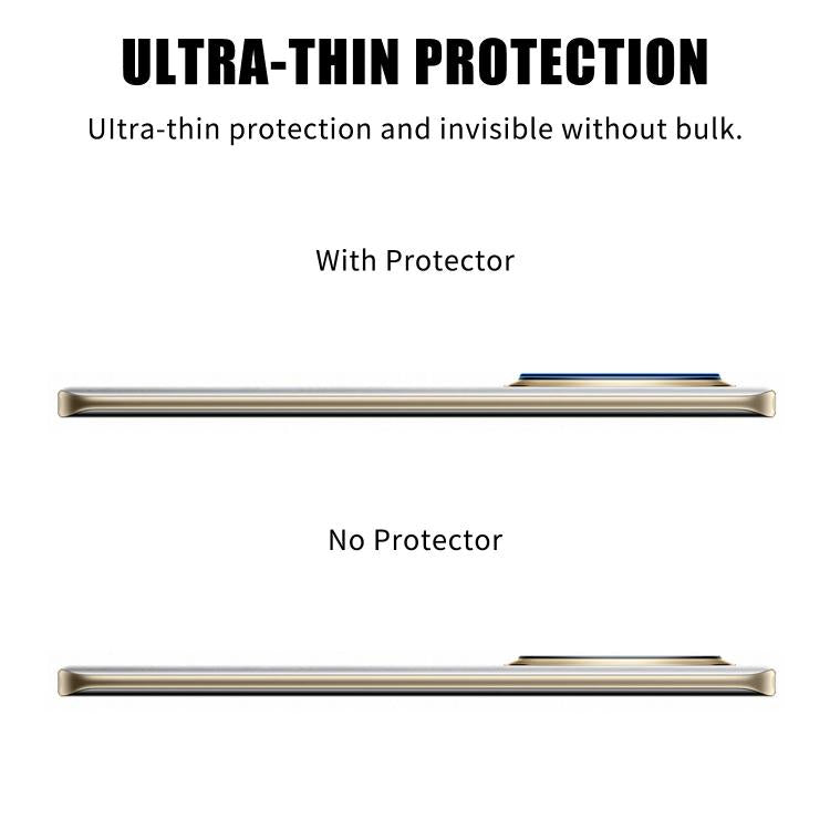 For Realme 14 Pro / 14 Pro+ Kalebol Transparent HD Anti-Fingerprint AR Integrated Camera Lens Tempered Glass Film